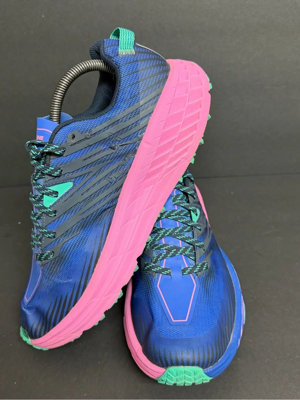 Hoka One One  Speedgoat 4 Vibram Women's Trail Running Sneaker Shoes Size 10.5